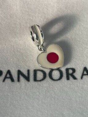 Pandora Japan Flag pendant